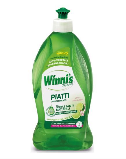WINNIS PIATTI CONCENTRATO 480ML LIME&amp;F MELA