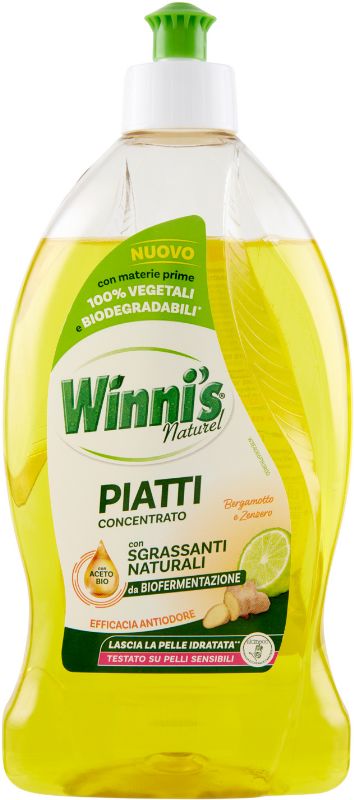 WINNIS PIATTI CONCENTRATO 480ML BERGAM&amp;ZENZERO