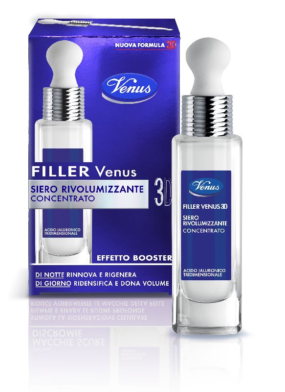 VENUS - Filler 3D Siero Ridensificatore 3D viso, collo e décolleté 30 ml