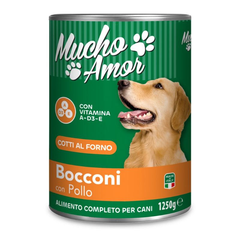 Muchoamor Cane Bocconi 1,25Kg Pollo