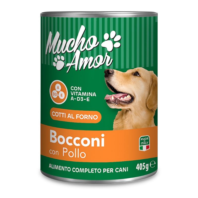 Muchoamor Cane Bocconi 405Gr Pollo