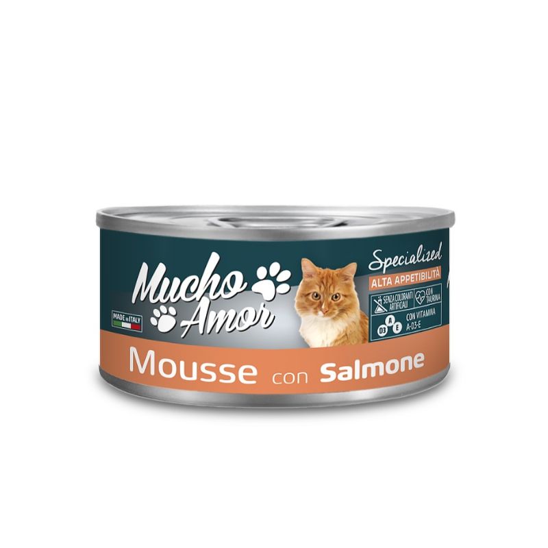 Muchoamor Gatto Mousse 85Gr Salmone