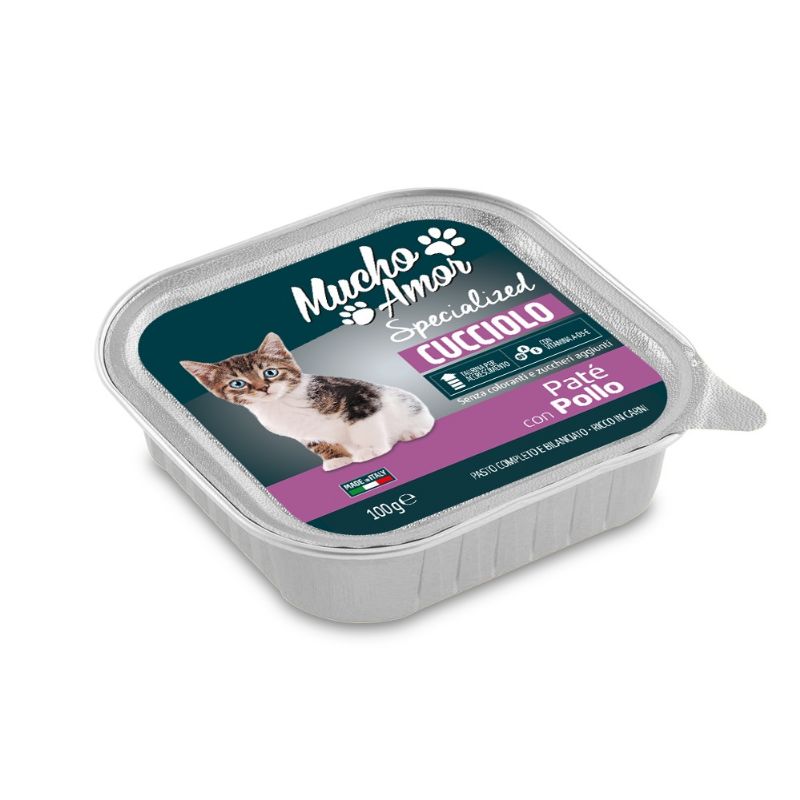 Muchoamor Gatto Pate100Gr Pollo