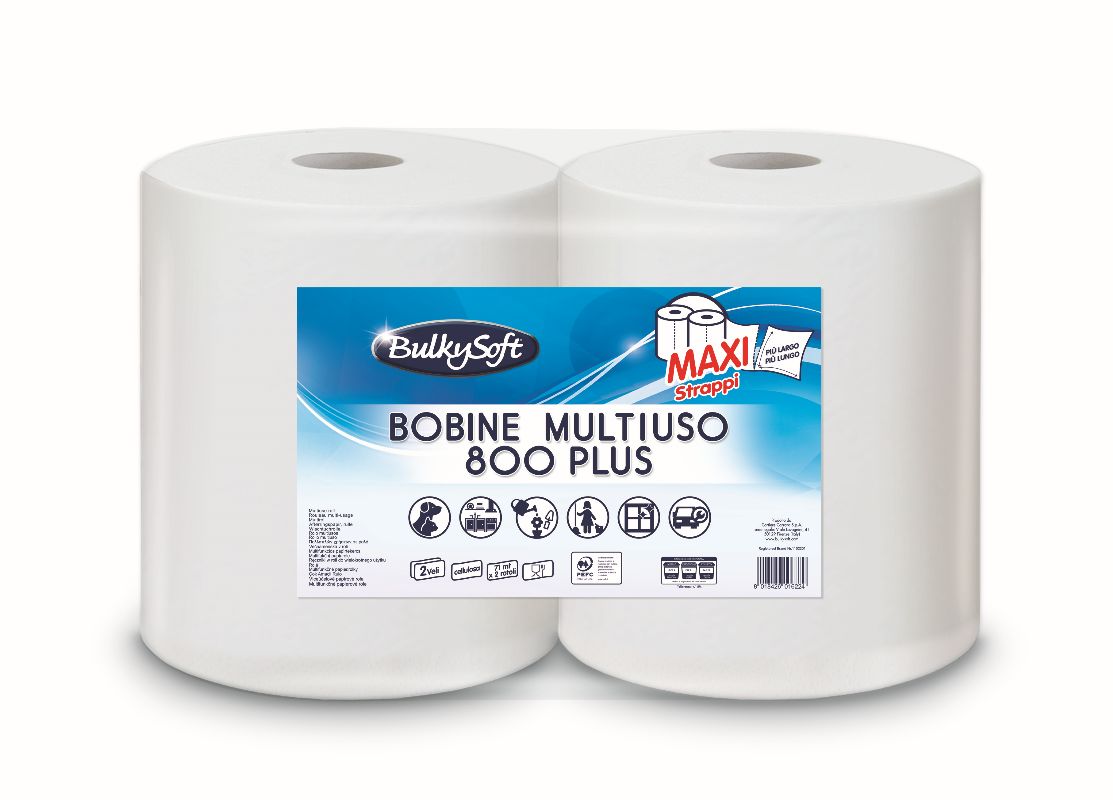 BULKY COPPIA BOBINE 800STRAPPI MULTIUSO