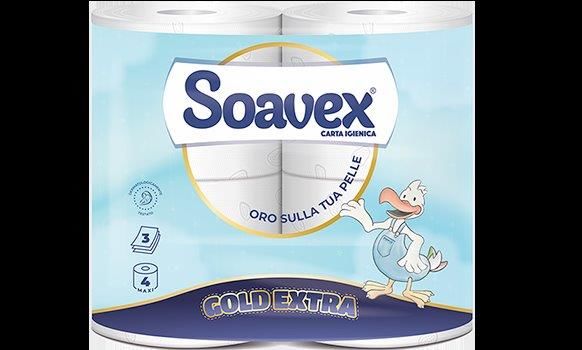 SOAVEX CARTA IGIENICA 4RT 3V EXTRA GOLD