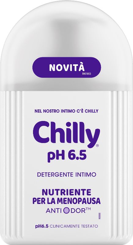 Chilly Detergente Intimo Nutriente Per Menopausa Ph 6.5 200 ml
