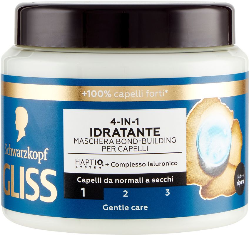 SCHWARZKOPF - Idratante - Maschera 4-in-1 Bond Building 400 g