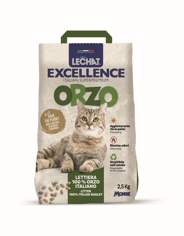 Lechat Lettiera X Gatti Kg 2,5 Orzo