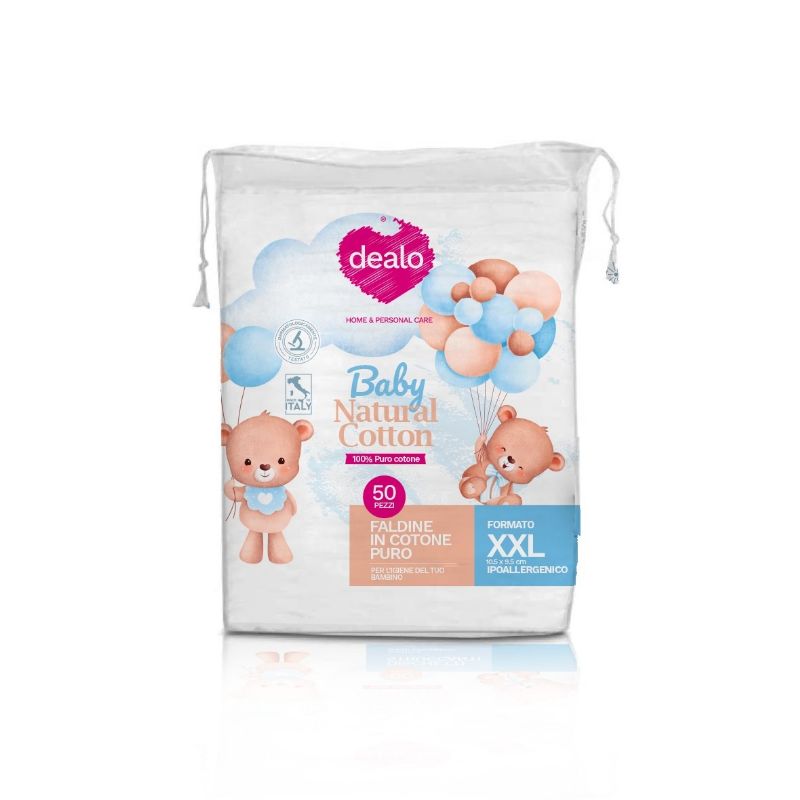 DEALO FALDINE BABY 50PEZZI IN COTONE
