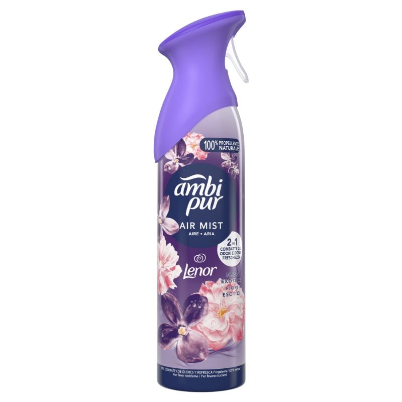 AMBI PUR - Fiori Esotici - Profumatore Per Ambienti 185 Ml Spray