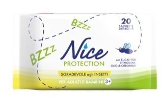 NICE SALVIETTE REPELLENTI ZANZARE 20PEZZI CITRON