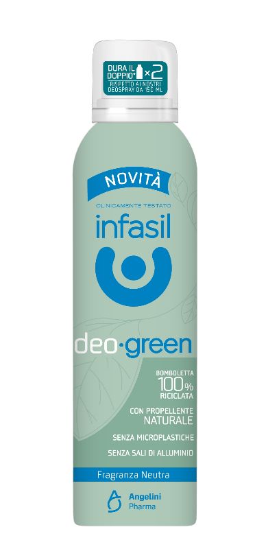INFASIL - Deo Green neutro - deodorante spray 125 ml