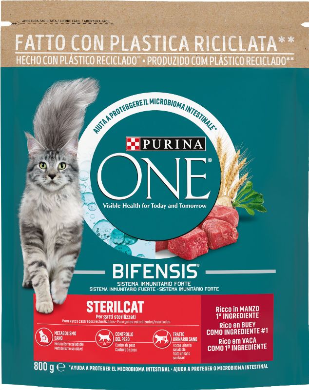 Purina One Gatto 800Gr Steril Manz Frume