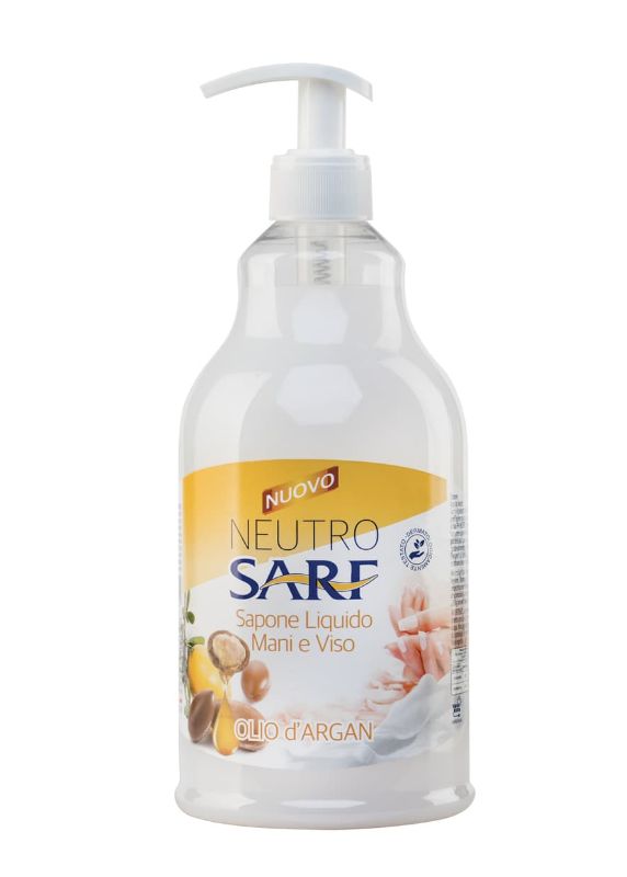 NEO DET - Olio D'Argan - Sapone Liquido Mani E Viso 750 Ml