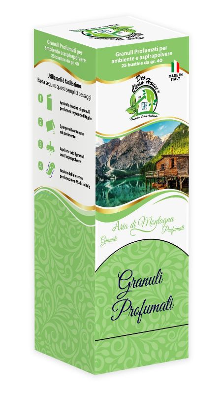 BUSTINE GRANULI PROFUMATE ARIA MONTAGNA