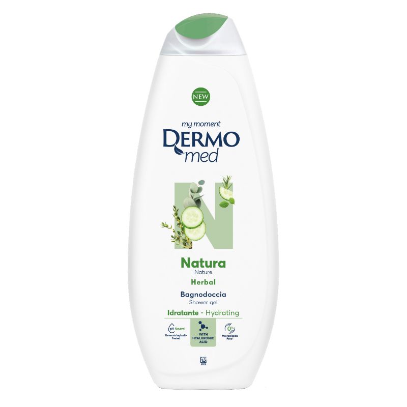 Dermomed - Natura Herbal - Bagnodoccia Idratante 650 Ml