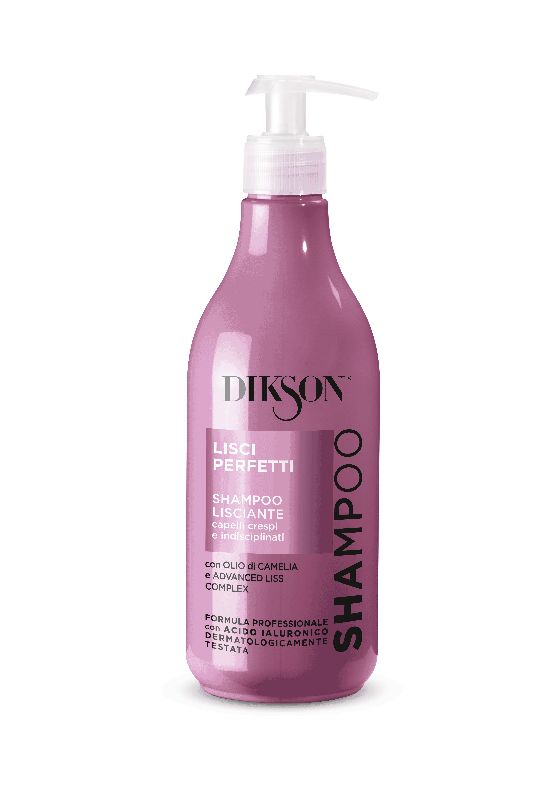Dikson - Lisci Perfetti - Shampoo Per Capelli Indisciplinati E Crespi 500 Ml