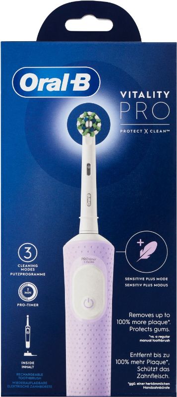 ORAL B SPAZZOLINO ELETTRICO VITALITY PRO LILLA