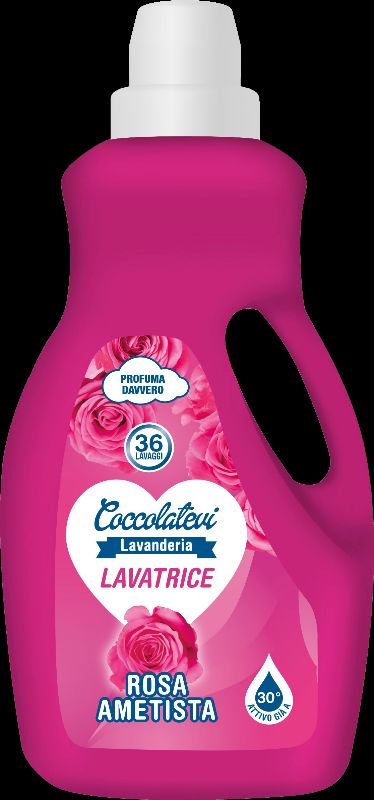 COCCOLATEVI - Rosa Ametista - Detersivo Per Lavatrice 1800 Ml