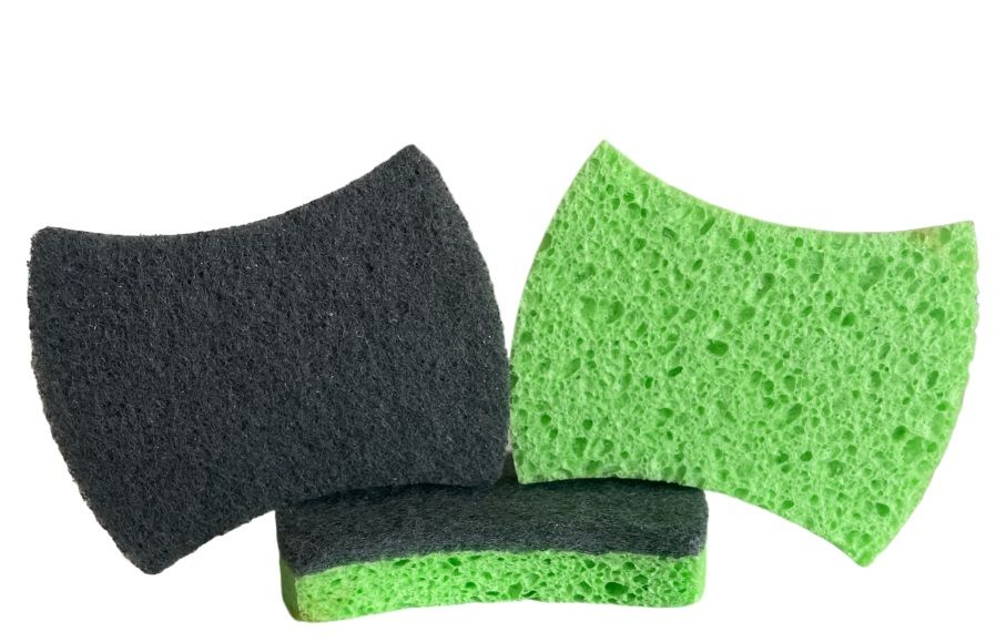 DEALO SPUGNA+RETINA 3PEZZI ERGONOMICA