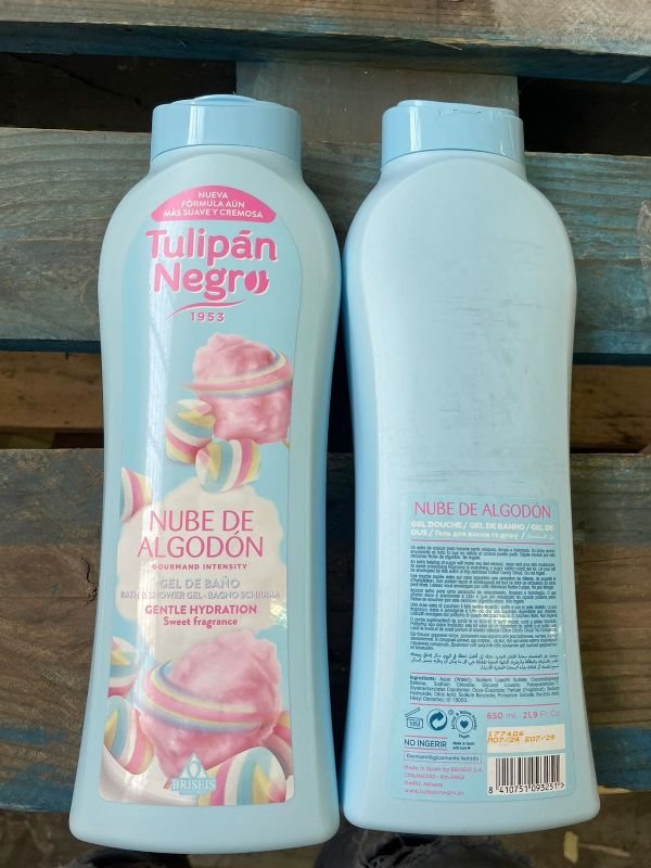 TULIPAN NEGRO GEL BAGNO 650ML COT CANDY