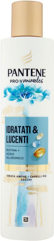 Pantene - Pro-V Miracles Idratati &amp; Lucenti - shampoo per capelli secchi 250 ml