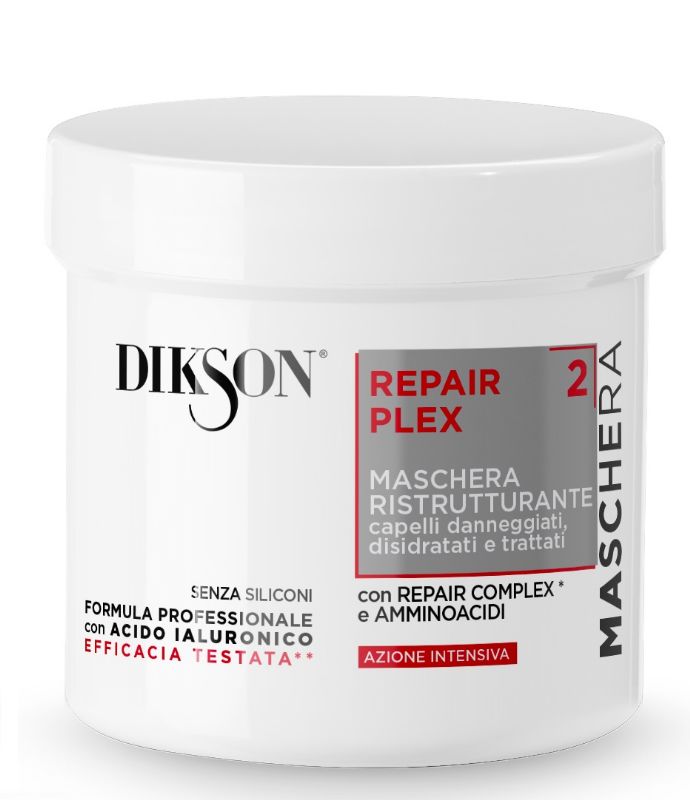 Dikson - Repair Plex 2 - Maschera Ristrutturante Per Capelli Danneggiati 500 Ml