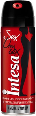 INTESA DEO UNISEX 125ML AMBRA (ROSSO)