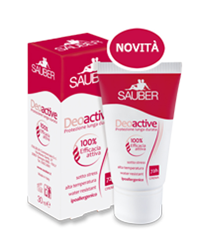 SAUBER - Deoactive - Deodorante in Crema 35 Ml