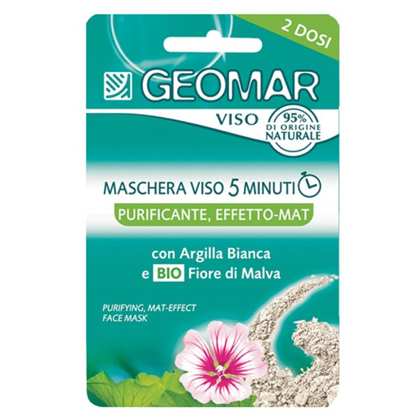 Pure Skin - Maschera Viso Purificante e Opacizzante 2 dosi