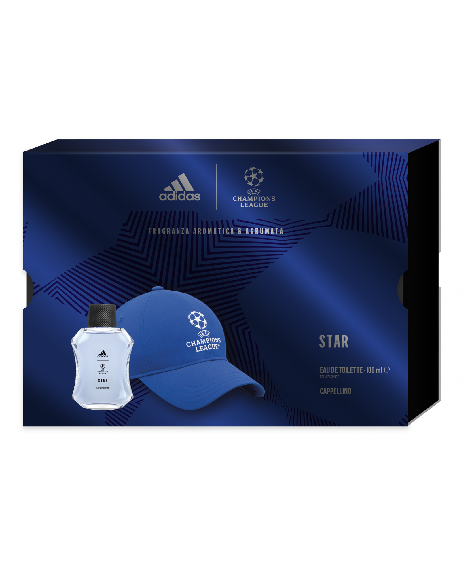 ADIDAS UEFA10 KIT U EDT100+CAPPELLO
