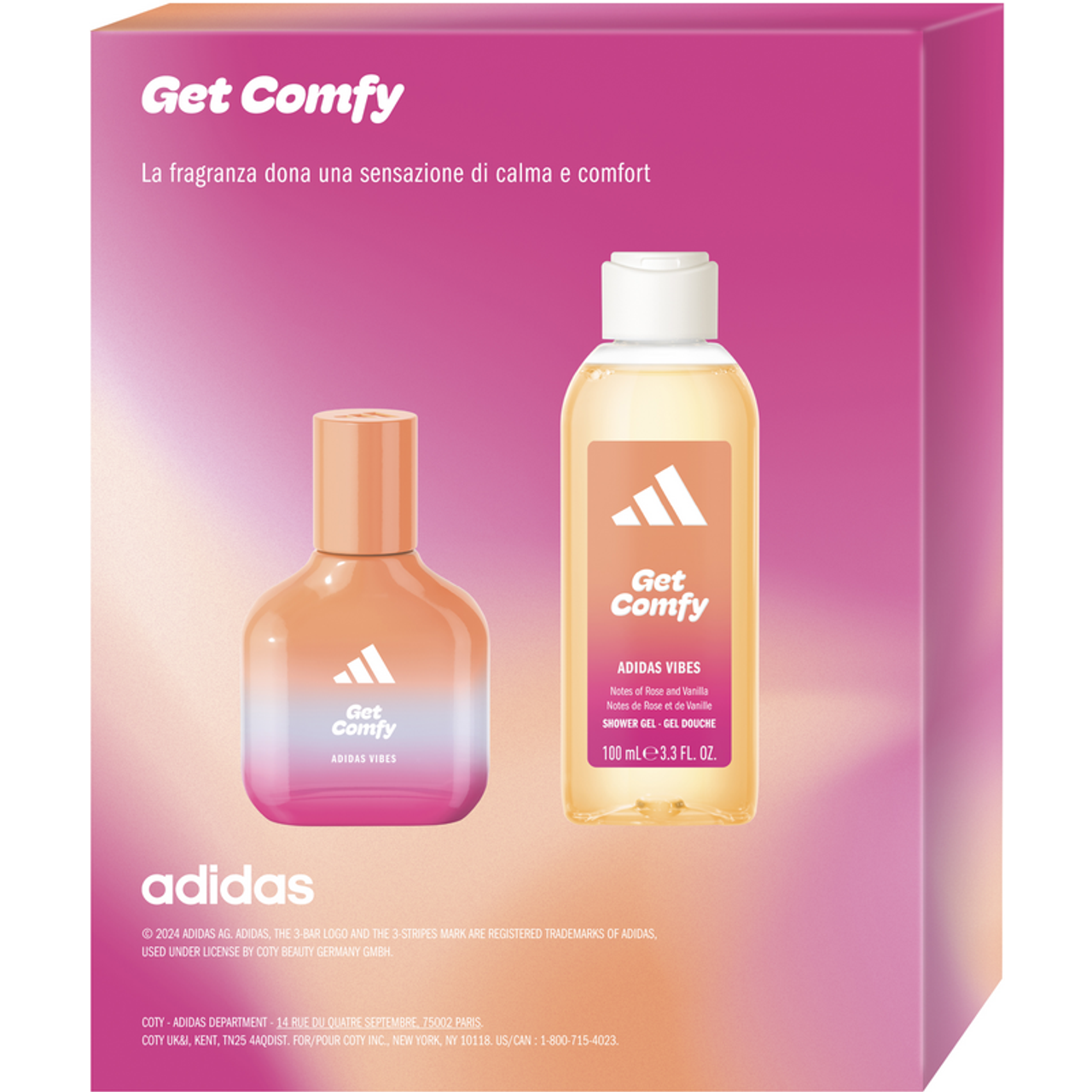 ADIDAS VIBES KIT D EDP30+SG100 COMF