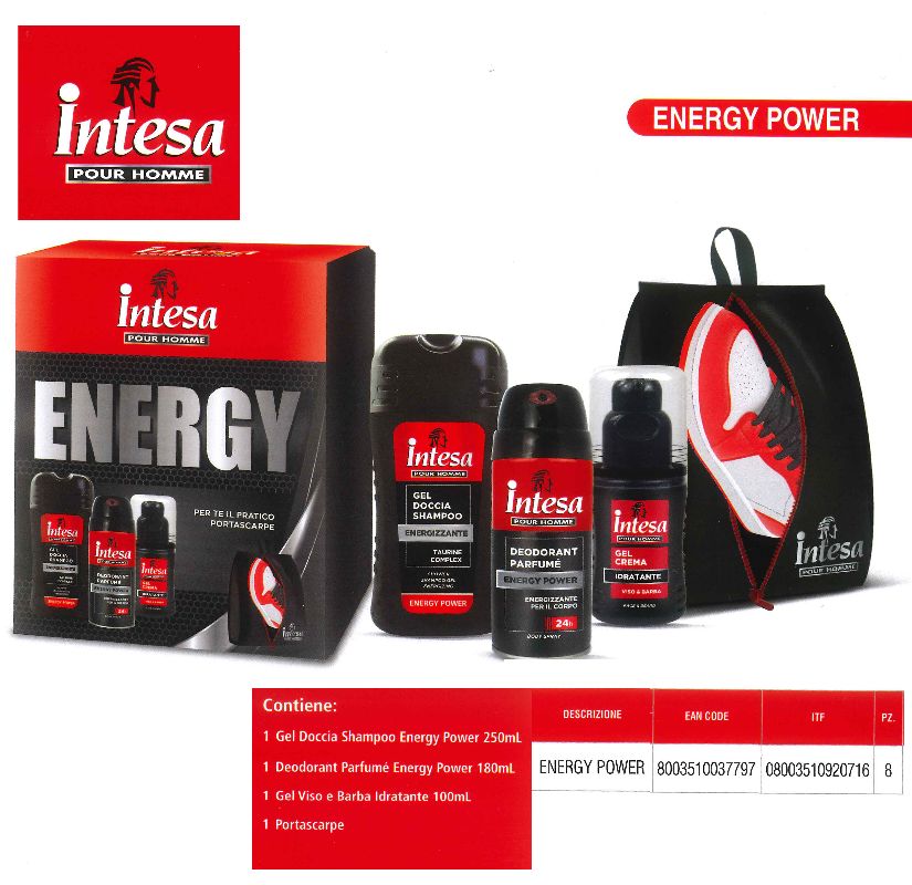 CONF REG INTESA ENERGY POWER 4PEZZI