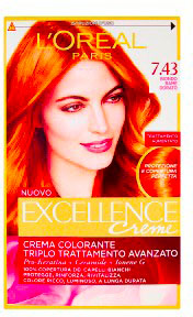 EXCEL BIONDO RAME DORATO N 7.43