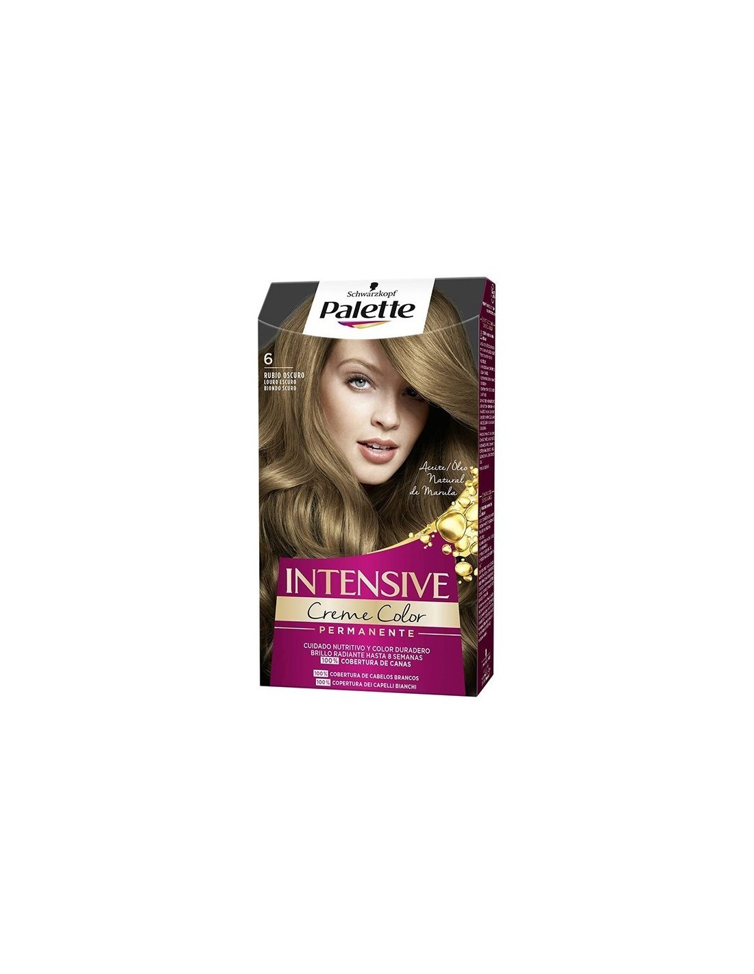 PALETTE - Intensive creme color - Tinta per capelli permanente n. 6 Biondo Scuro