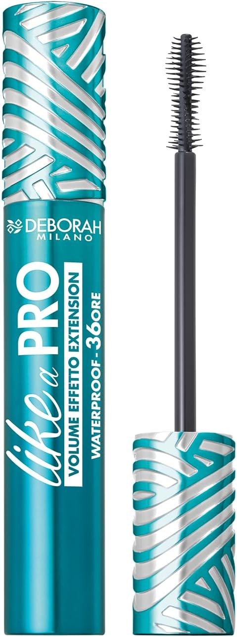 Mascara Like A Pro Tint Waterproof Volume Effetto Extension
