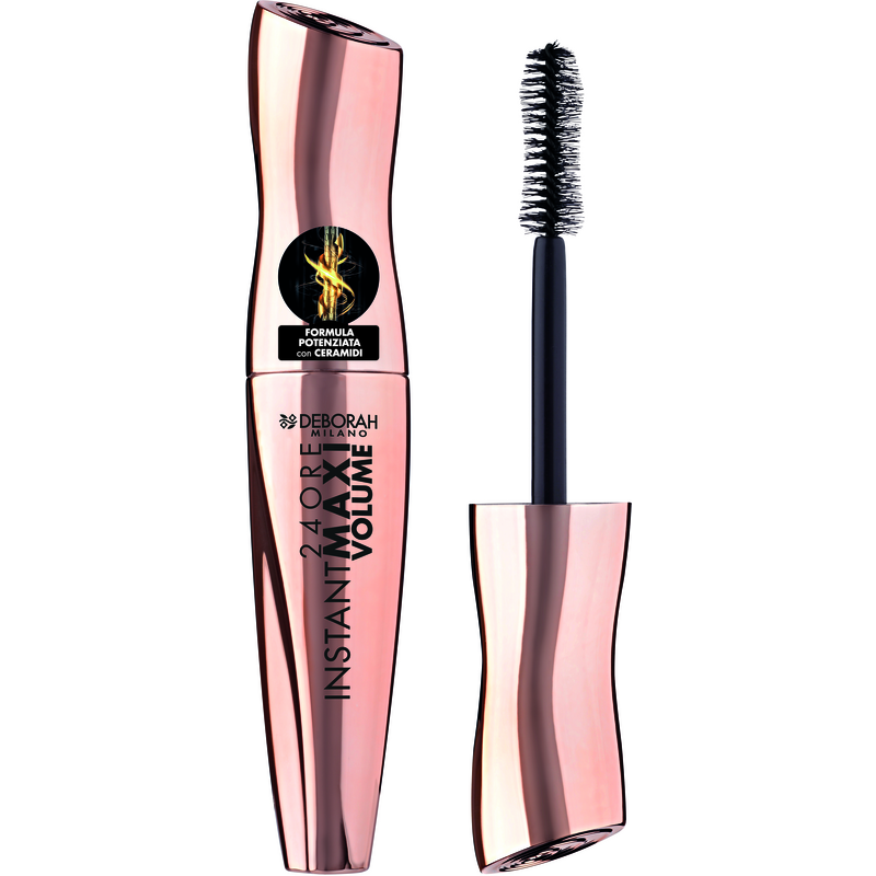 DEBORAH - Mascara 24 Ore Instant Maxi Volume Con Ceramidi
