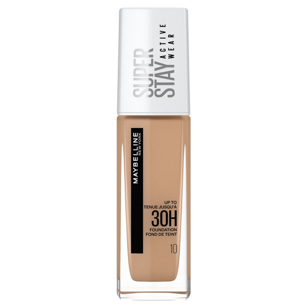 MAYBELLINE - Super Stay Active Wear 30H - Fondotinta Liquido N. 10 Ivory