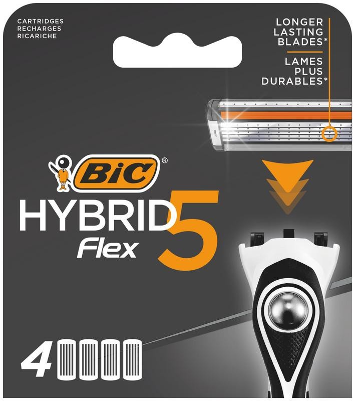 BIC HYBRID FLEX 5 LAME X 4