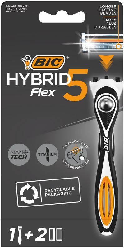 BIC HYBRID FLEX 5 RASOIO+2 RIC