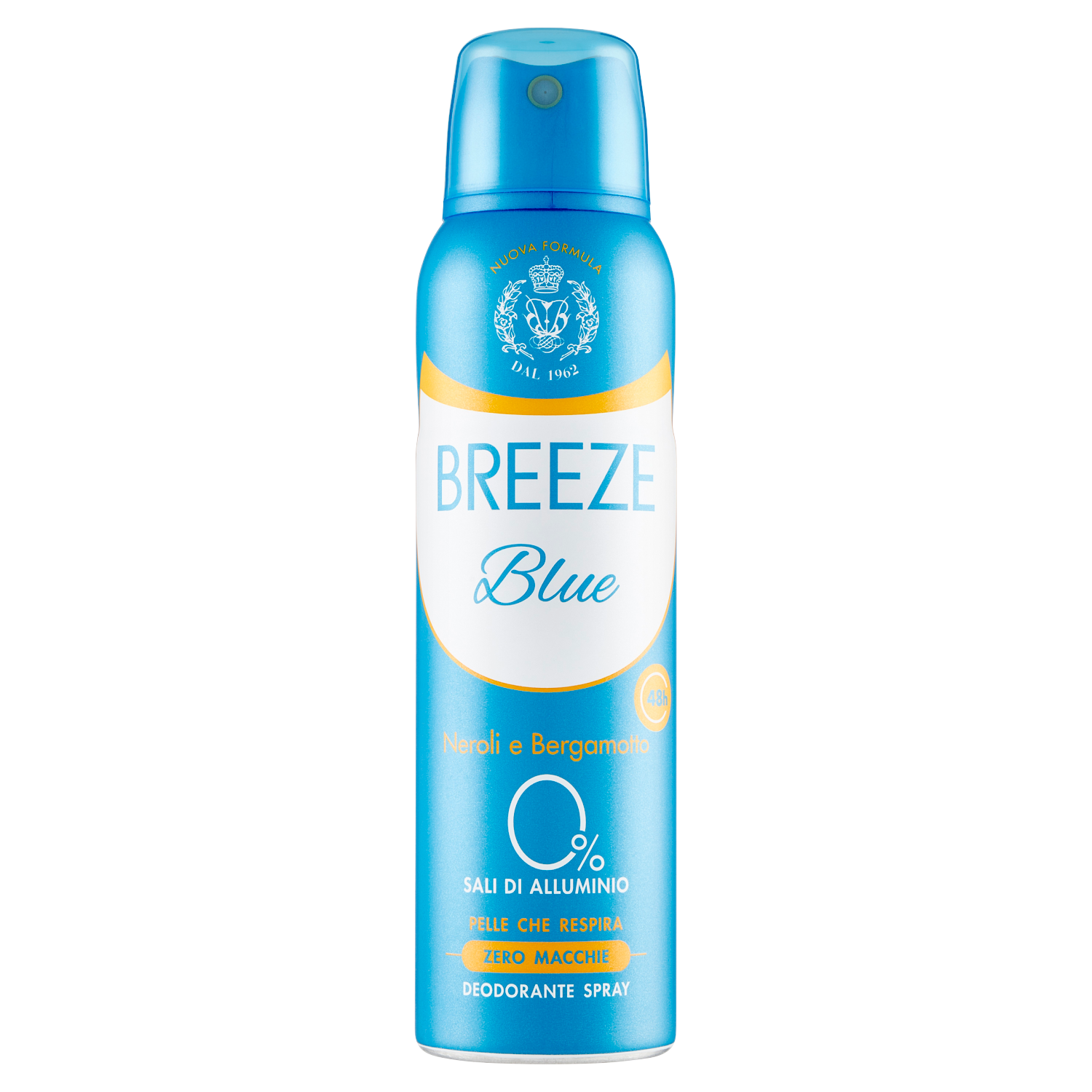 BREEZE - Blue - Deodorante spray 150 ml