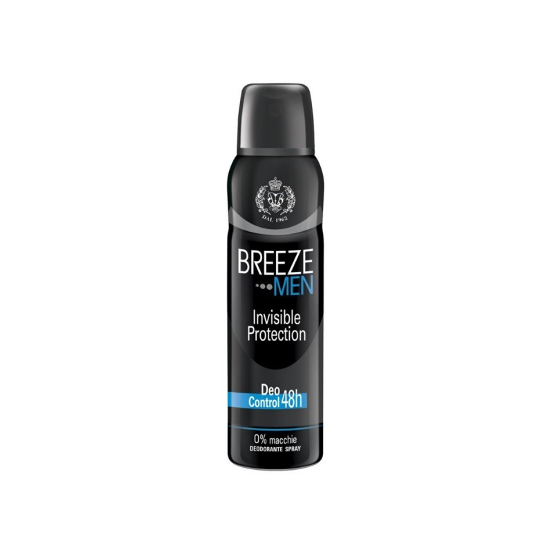 BREEZE - Men Invisible Protection - deodorante spray 150 ml