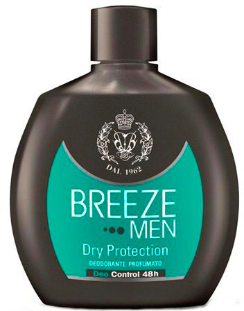 Breeze Deodorante Squeeze Uomo Dry Protection 100 ml