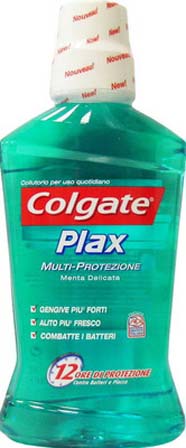 COLGATE COLLUTORIO PLAX 500ML VERDE