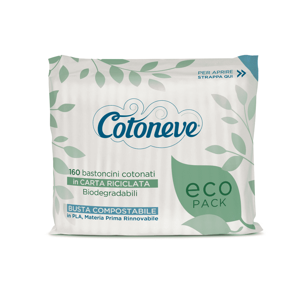 Cotoneve Bastoncini Bio X 160 Pezzi