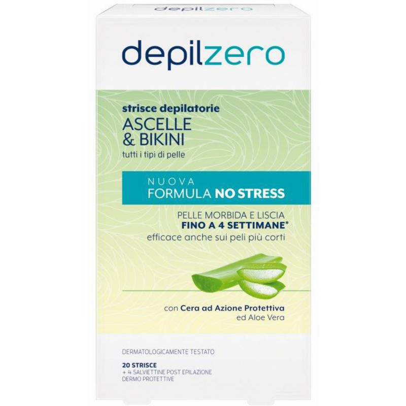 DEPILZERO STRISCE ASCELLE&amp;INGU 20P