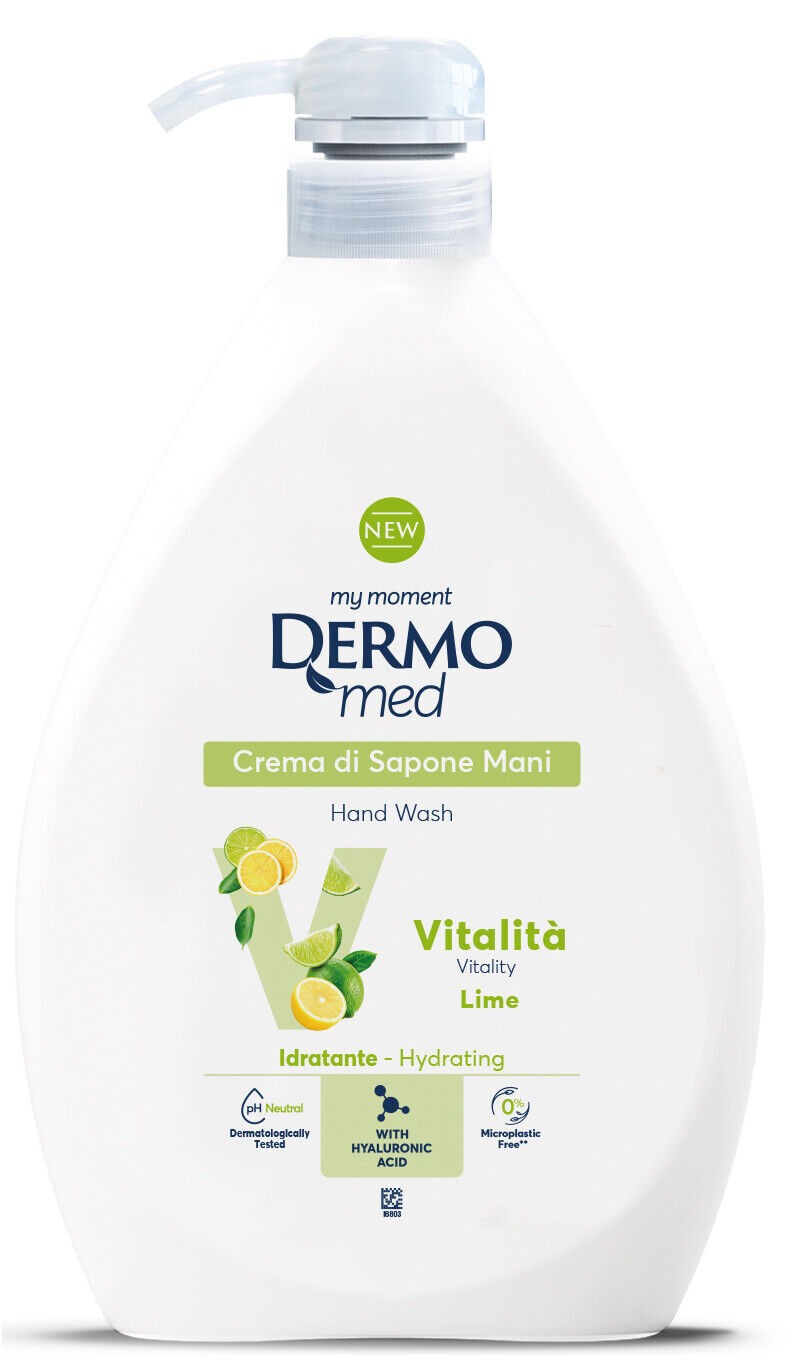 Dermomed - Vitalità - Crema Di Sapone Mani 1000 Ml
