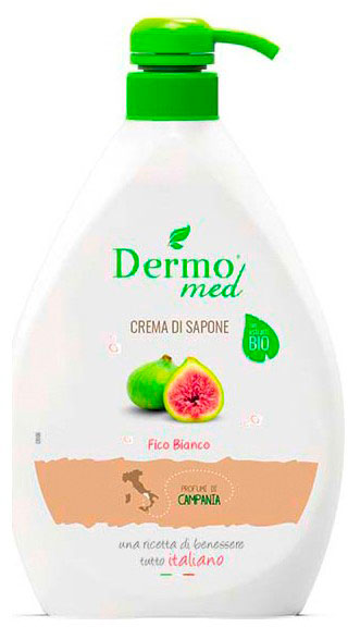 Dermomed - Crema di Sapone Fico Bianco 600 ml