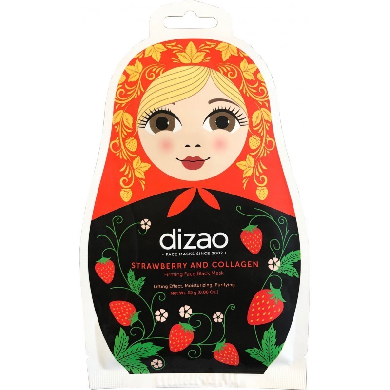 DIZAO - Matrioska Fragole e Collagene - Maschera Viso