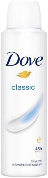 DOVE - Classic - Deodorante anti-traspirante 150 ml Spray